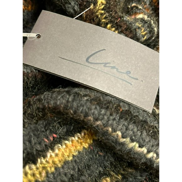 Line Women's Multicolored Oversized Winter Cardigan Size Large NWT Retail 275 - Picture 5 of 6